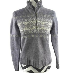 Woolrich Faire Isle Pullover Sweater 100%lambswool